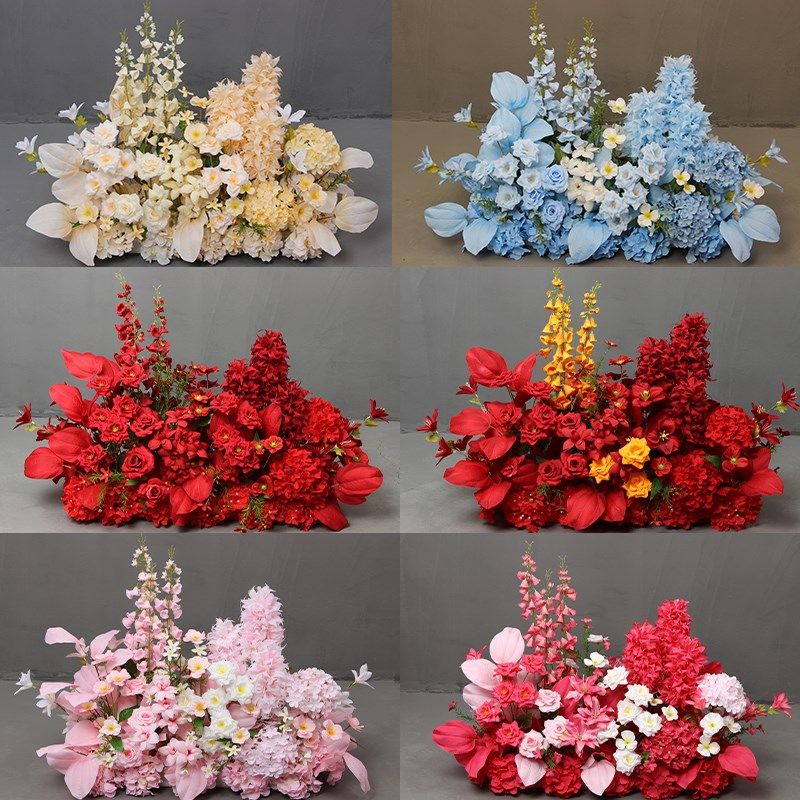 婚庆仿真地排花路引花婚礼布置成品花艺大菠萝花排订婚背景装饰花,节庆用品/礼品,婚庆绢花,淘宝优惠券,粉丝福利购,淘宝优惠卷