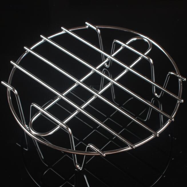 加粗304不锈钢披萨凉网汤桶隔热隔水蒸架酱香煎饼蛋糕特大号防潮