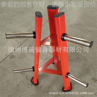 健身房私教工片室杠铃片架大孔放置架作奥片存储奥杆杠铃存26429