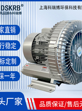 现货2NB810 380v 5.5kw变频高压风机 气浮台裁床设备配套旋涡风机