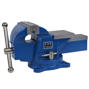 台虎钳工业家用老虎台钳工作台3寸4寸6寸8寸 鸿源重型精密德式