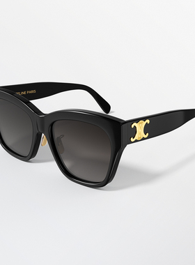 CELINE思琳墨镜女显脸小凯旋门时尚大框太阳镜TRIOMPHE 40253F