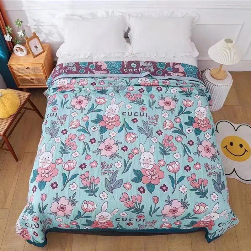 六层纱布毯新款纱布艺术床盖夏季办公室宿舍午睡纱布空调毛巾夏被,床上用品,休闲毯/毛毯/绒毯,淘宝优惠券,粉丝福利购,淘宝优惠卷