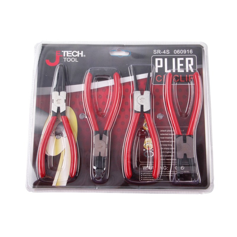 捷科卡簧钳7寸挡圈钳铬钒钢5寸孔用直头内卡9寸轴用弯头外卡SR-7