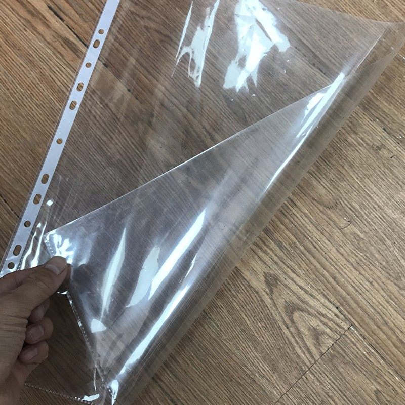 A3活页资料内页芯11孔透明文件袋学生图画纸保护袋保护膜多层50个,文具电教/文化用品/商务用品,文件袋/资料袋/试卷收纳袋,淘宝优惠券,粉丝福利购,淘宝优惠卷