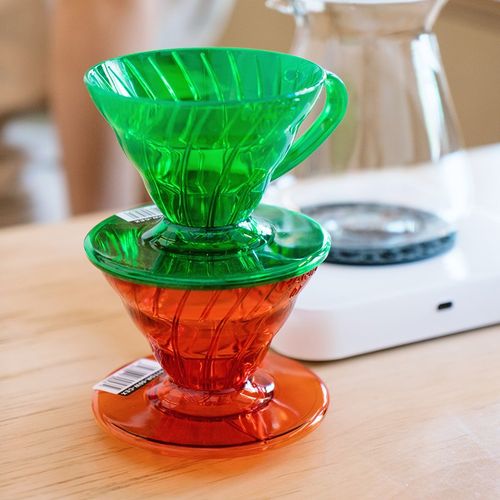 hario滤杯咖啡过滤器v60滤纸手冲咖啡过滤漏斗咖啡滤杯便携式树脂