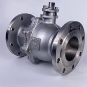 304不锈钢法兰球阀DN50 DN65