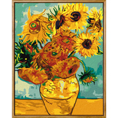 迷朗diy数字油画 饰画梵高莫奈名画 花卉风景抽象客厅手工绘油彩装