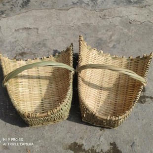 箢篼箢箕粪箕坑篼撮箕畚箕戳箕簸箕挑挑担子筐竹篓手工艺