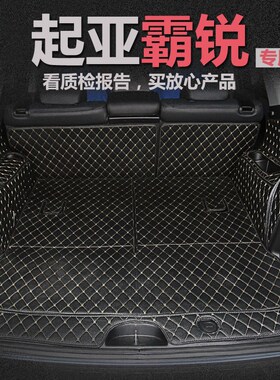08-17款起亚霸锐后备箱垫 全包围起亚霸锐尾箱垫BORREGO专用改装