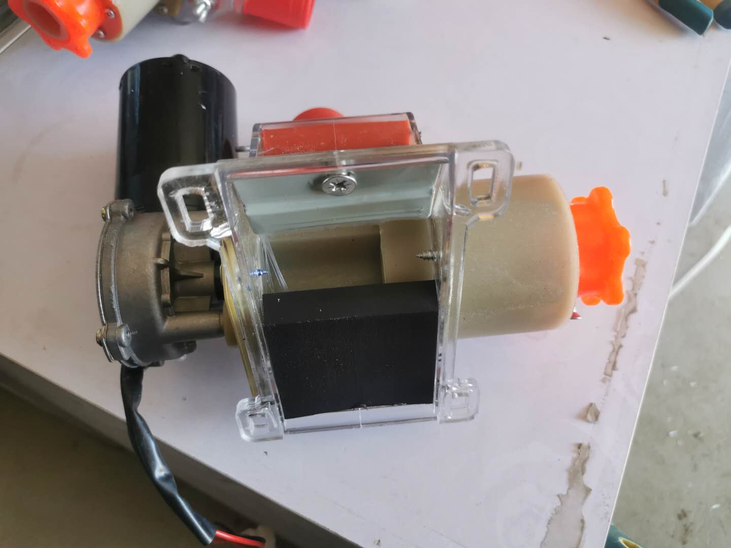 电动肥盒 电子施肥器 马达肥盒 旋耕施肥 可调手轮 新品