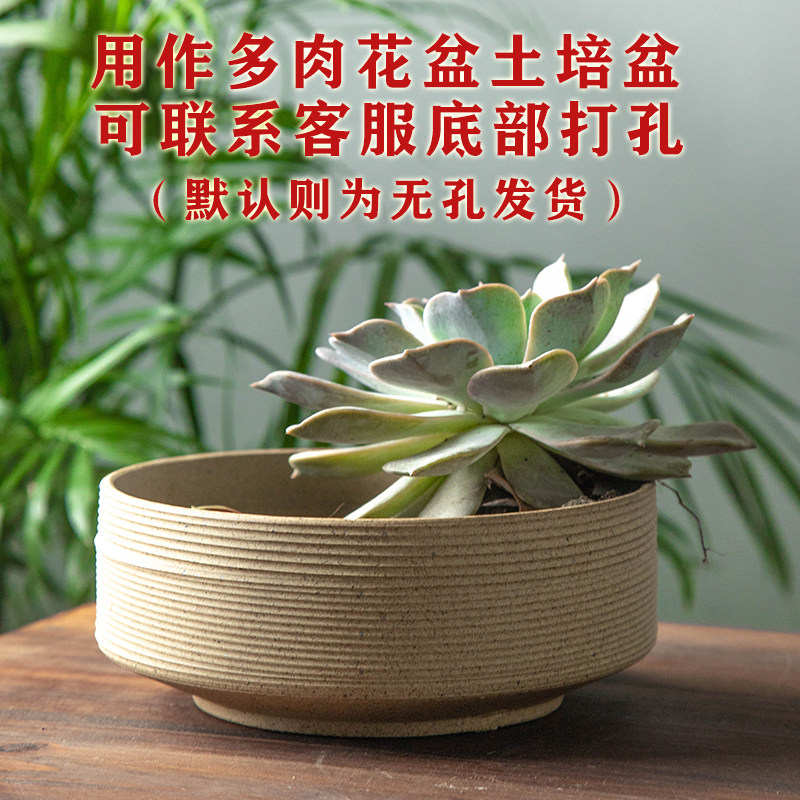 景德镇陶瓷铜钱草花盆水仙盆一叶莲碗莲无孔金钱水养水培多肉大号,鲜花速递/花卉仿真/绿植园艺,花盆,淘宝优惠券,粉丝福利购,淘宝优惠卷