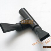 鱼缸万向鸭嘴出水口接头水族箱水管出水扁口喷嘴调整水流方向 包邮