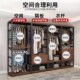 开放式 金属衣柜衣帽架落地置物架钢木组合布衣柜家用组合置物架子
