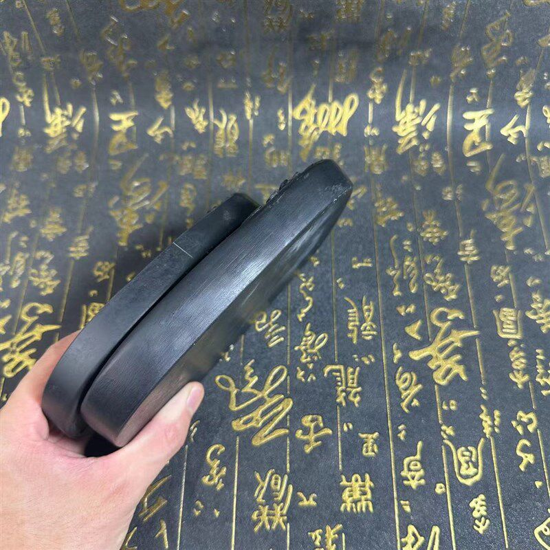 澄泥砚天然原石多功能四大名砚学生砚台磨墨书法用品墨碟墨池砚台