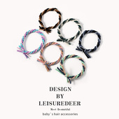 橡皮筋发圈女韩国可爱简约头绳小清新个性 发绳扎头发 皮套编织新款