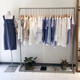 货架陈列架 架落地挂衣架服装 北欧简约服装 店展示架中岛架铁艺服装