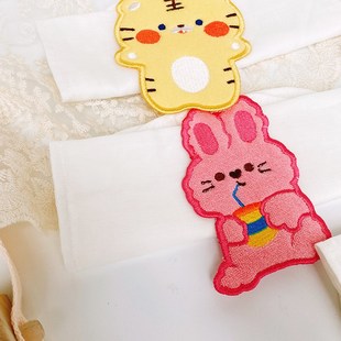 宝宝纯棉纱布吸汗巾新生婴儿垫背巾儿童加大号幼儿园中大童隔汗巾