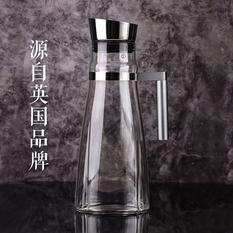 英国ortor玻璃壶大容量凉水壶家用泡茶壶待客玻璃冷水壶水杯套装,餐饮具,冷水壶,淘宝优惠券,粉丝福利购,淘宝优惠卷