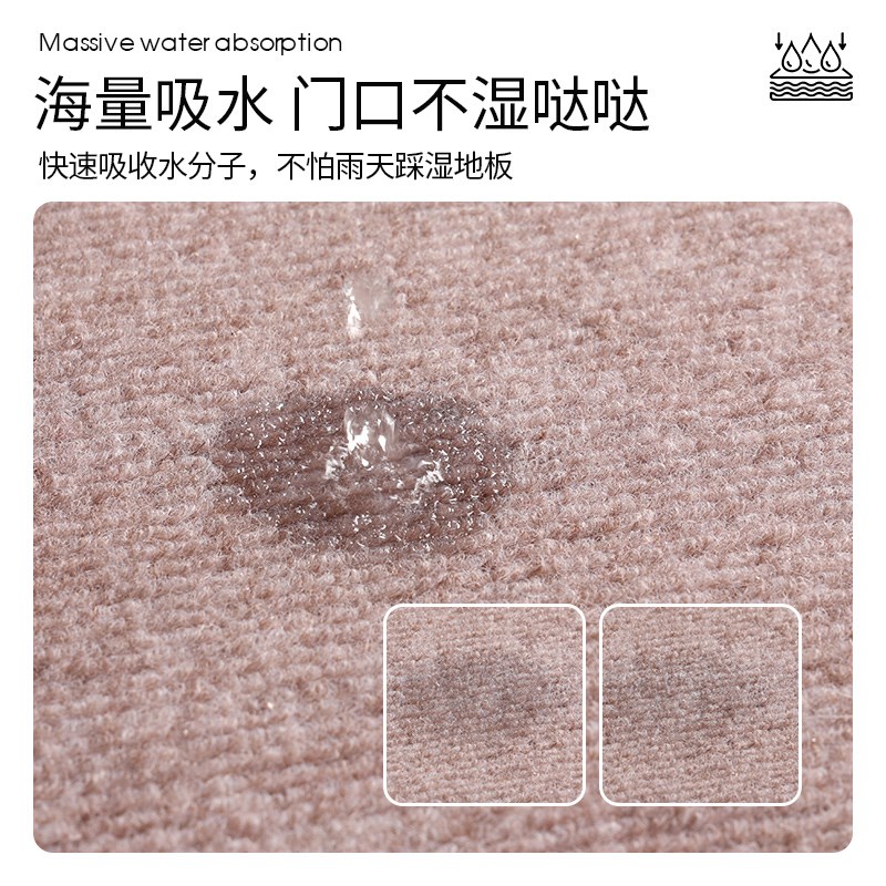 厨房地垫防滑防油可擦免洗脚垫2024新款吸水吸油垫子防水整铺地毯