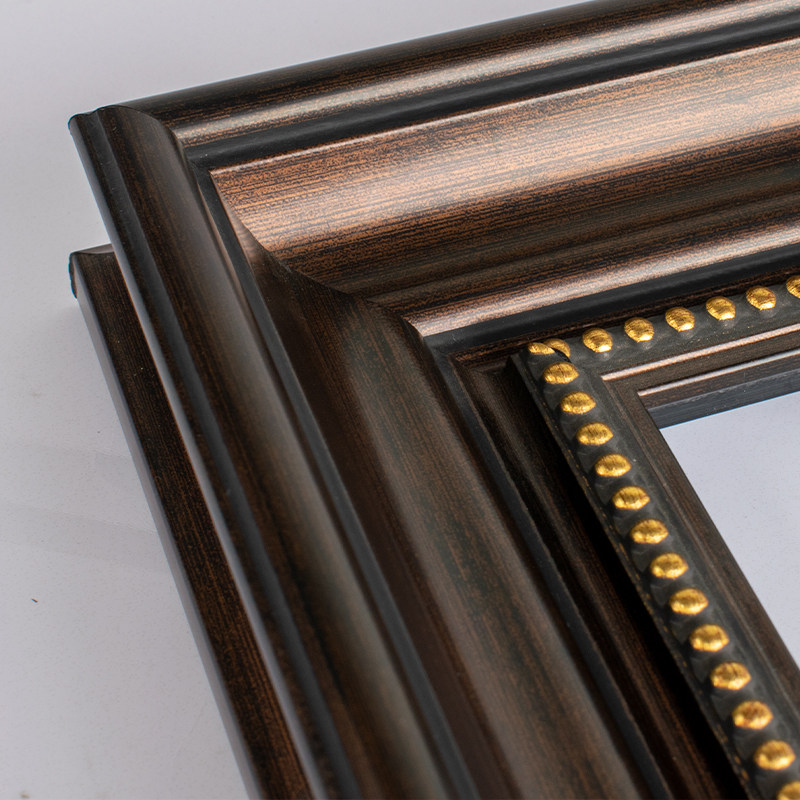 欧式油画框装裱数字油画外框线条免组装空框带内衬3040可定制尺寸
