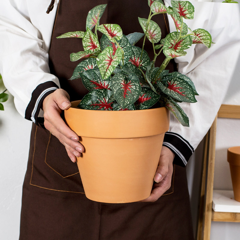 特大号口径高圆形红陶花盆大型绿植客厅落地花盆陶土粗陶阳台花盆,鲜花速递/花卉仿真/绿植园艺,花盆,淘宝优惠券,粉丝福利购,淘宝优惠卷