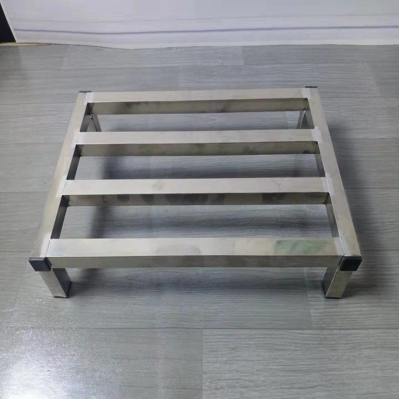 不锈钢托架增高置物架鱼缸盆栽洗衣机底座可移动带轮加高防潮支架