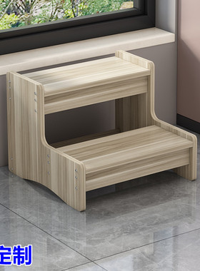 阶梯家用楼梯踏步两步三步两用置物登高台阶脚踏凳飘窗台阳台爬梯