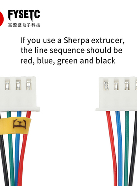 3D打印机配件 Voron 2.4 0.1/v1.5挤出机电机 36STH17-1004AHG