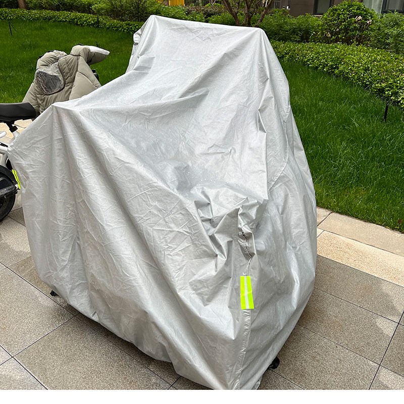 银钢船型边三YG150B-23侧边三轮踏板摩托车衣车罩防雨防晒全罩套