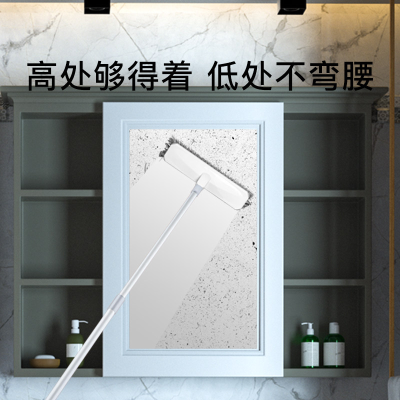 地刷卫生间家用浴室厕所清洁刷地刷长柄硬毛刮水去死角瓷砖地板刷