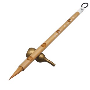 文耀笔庄 辽尾狼毫 原大二王小行书手札尺牍楷书行书毛笔书专业级