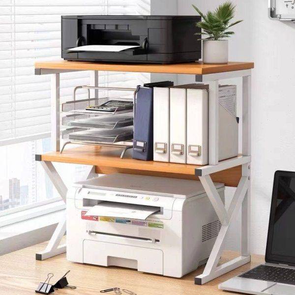 打印机架子微波炉置物架三层多功能桌面支架免打孔厨房烤箱收纳架,厨房/烹饪用具,微波炉置物架,淘宝优惠券,粉丝福利购,淘宝优惠卷