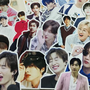 SuperJunior l李赫宰手账贴纸韩国明星行李箱贴画电脑应援贴装饰