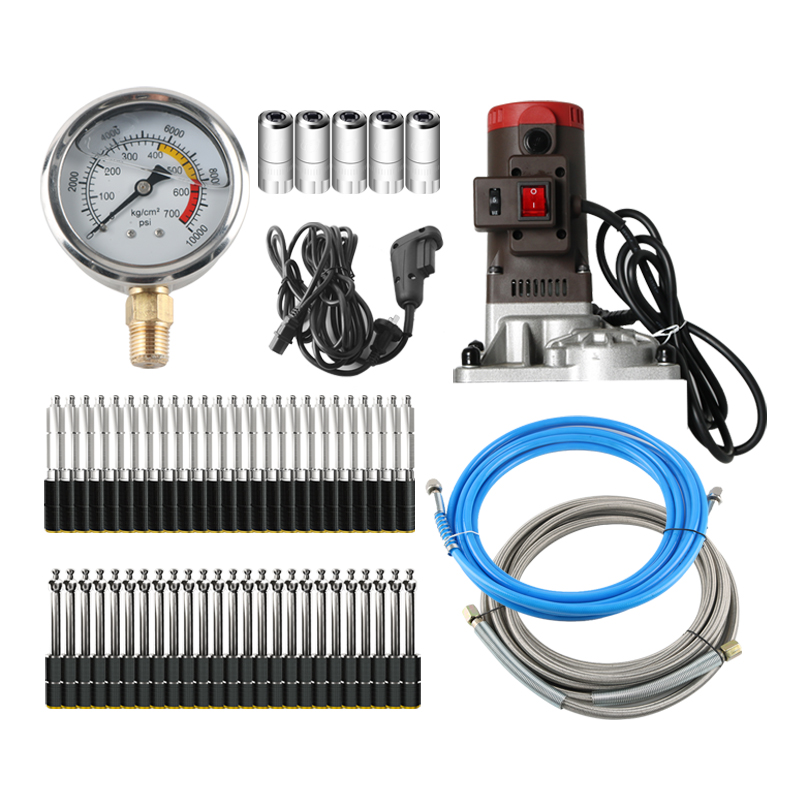 高压注浆机配件大全阀门高压管注浆钉牛油头压力表泵浦易损件导杆