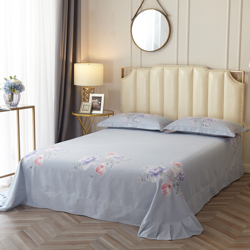 磨毛纯棉四件套100全棉床上用品轻奢冬季加厚保暖床单被套床笠款4