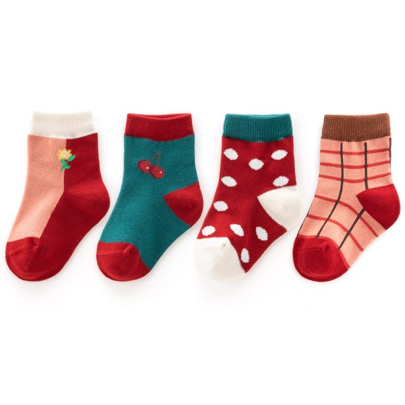 儿童袜子纯棉春秋四季男女大童婴儿无骨松口宝宝学生袜薄款不勒腿,童装/婴儿装/亲子装,儿童袜子(0-16岁),淘宝优惠券,粉丝福利购,淘宝优惠卷