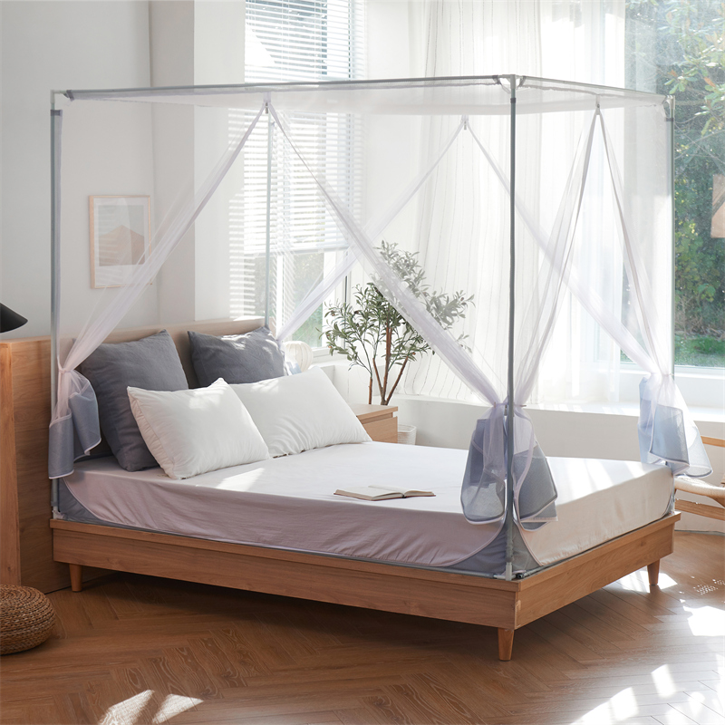 蚊帐家用新款2021加密加厚蒙古包免安装支架防摔儿童高级卧室2022