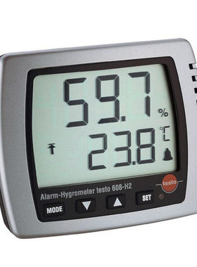 德图testo 608H1 温湿度计 温湿度计 608H2 台式迷你温湿度表
