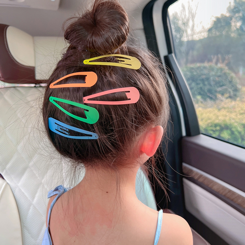 韩国高端小女孩五角星发夹女童碎发卡宝宝夹子头饰儿童刘海夹发饰