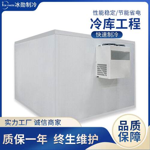 冰勋制冷商用生鲜保鲜设备大型冷藏库冷冻库渔业冷藏保鲜速冻库
