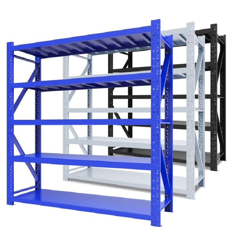 雅特尔5层轻型仓储货架1000*500*2000储物抗压钢架商用隔层