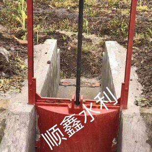 渠闸门一体式道闸门水闸扳手河门闸门闸门铸铁门分体水农田灌溉闸