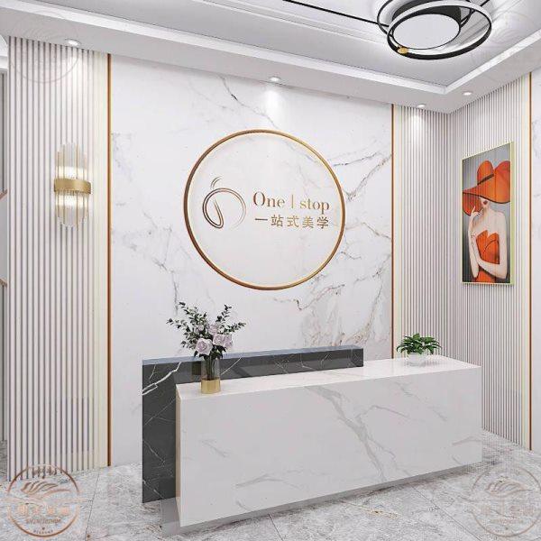 北欧轻奢栅格墙布前台大理石纹壁布客厅背景墙纸美甲美容院3d壁纸,家装主材,无纺布墙纸,淘宝优惠券,粉丝福利购,淘宝优惠卷