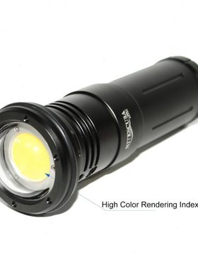 Nitescuba nsv80  水中摄影补光灯高显色性8000流明