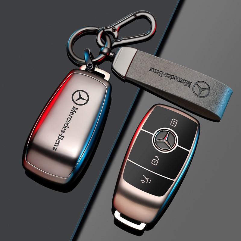 奔驰glb200钥匙套高级感24款e车女s400扣女士gle450壳b200包男s级