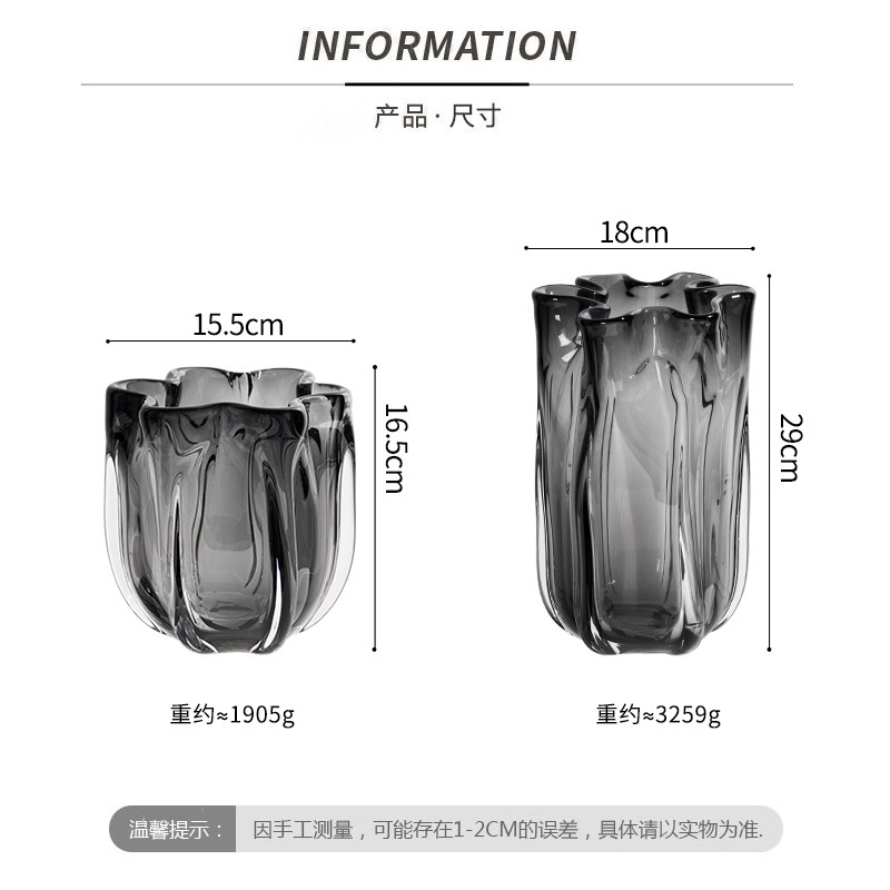 简约创意轻奢花瓶摆件高级感琉璃花器客厅电视柜样板房玄关软装饰,鲜花速递/花卉仿真/绿植园艺,花瓶,淘宝优惠券,粉丝福利购,淘宝优惠卷