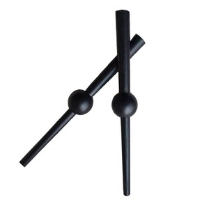 宜拉克贝达家柜子脚抬高加高黑色储物实木腿茶几腿电视柜腿书桌腿