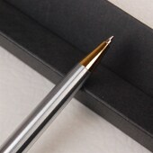 丽琴LIQIN995金属圆珠笔油性原子笔旋转出芯国货黑色中油芯黄铜笔