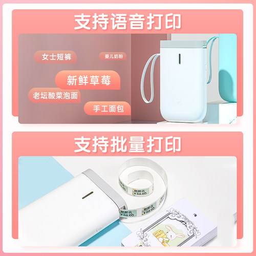 精臣D11/D110标签打印纸园艺植物盆栽多肉花卉吊牌价格不干胶防水